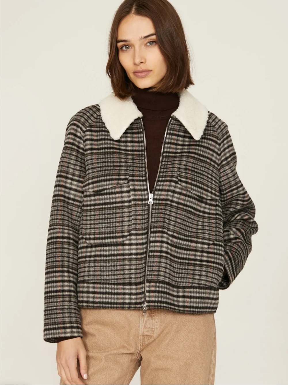 Rails Cheyenne plaid coat